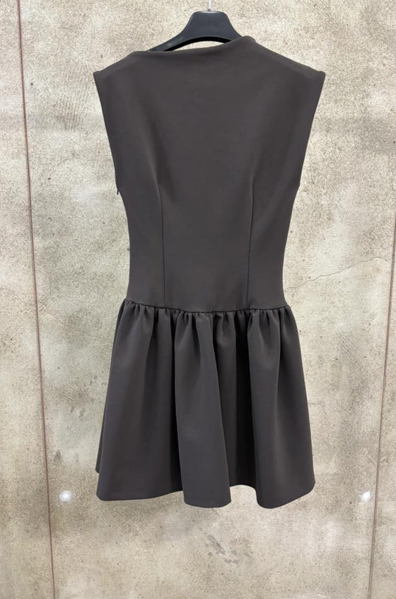 Vestido Evasê Decote Canoa IMPERIAL