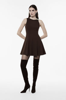  Vestido Evasê Detalhe Aplicação Metal IMPERIAL