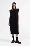 Vestido Midi Ombreiras DIXIE