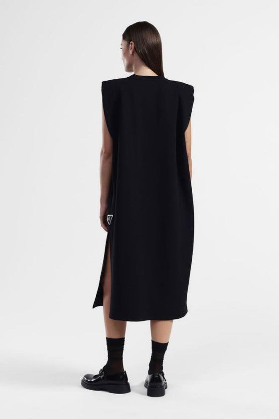 Vestido Midi Ombreiras DIXIE
