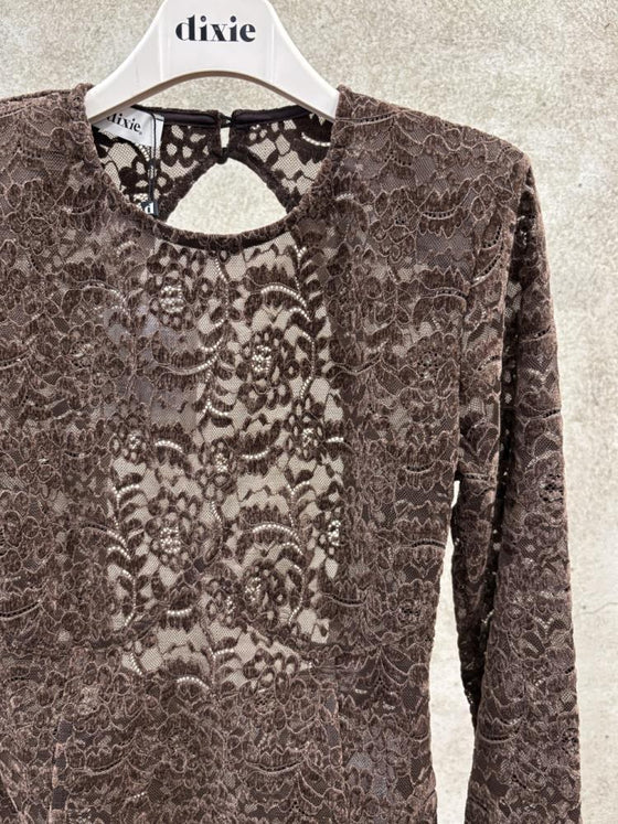 Body Renda c/ Decote Costas DIXIE