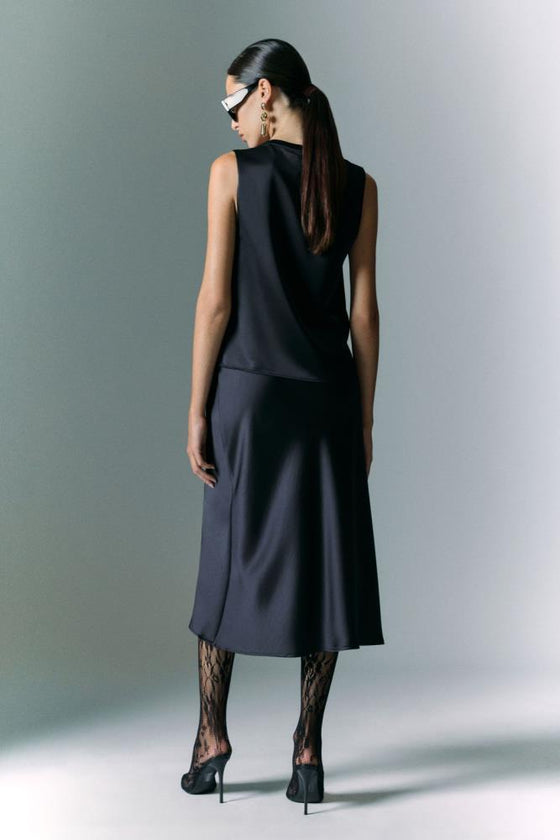 Saia Midi Cetim IMPERIAL