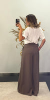 Calça Larga Wide high-waisted IMPERIAL