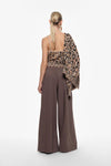 Calça Larga Wide high-waisted IMPERIAL