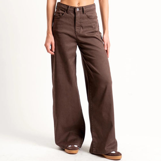 Calças Jeans COLOR WIDE-LEG DIXIE
