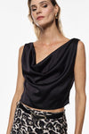 Top Cropped Cetim IMPERIAL