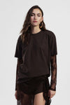 T-shirt Mangas Renda DIXIE