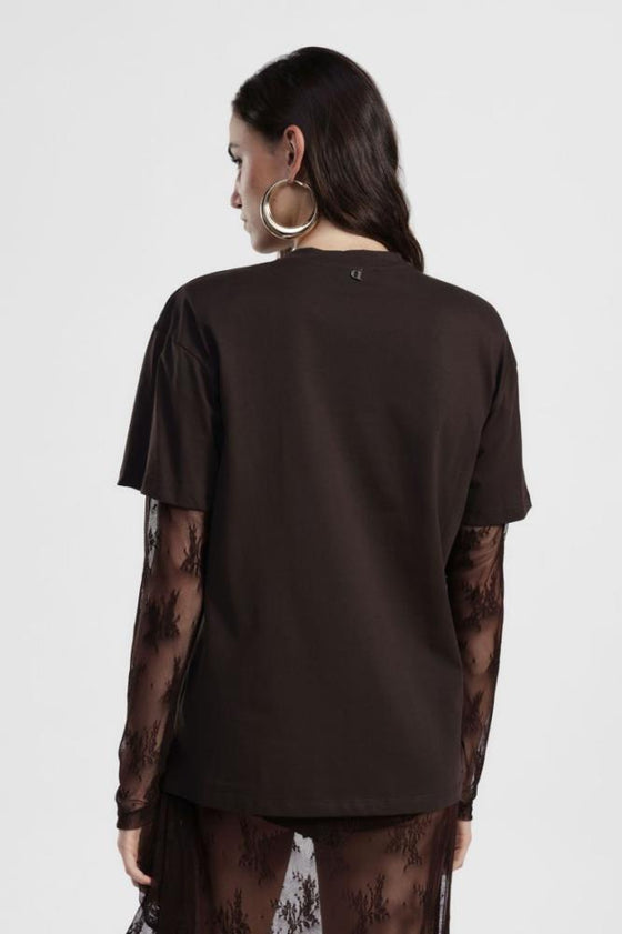 T-shirt Mangas Renda DIXIE