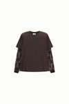 T-shirt Mangas Renda DIXIE