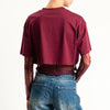 T-Shirt Cropped Renda DIXIE