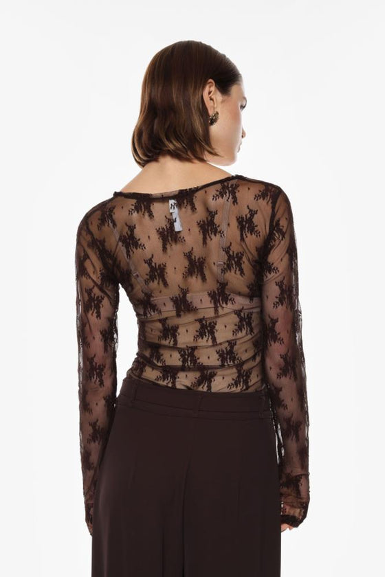 Camisola Renda Transparente IMPERIAL