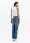 Calça Jeans Boyfriend Pérolas LANÇA PERFUME