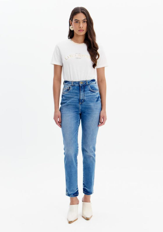 Calça Jeans Luna Mom LANÇA PERFUME