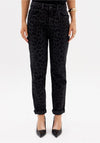 Calça Jeans Luna Mom Animal LANÇA PERFUME