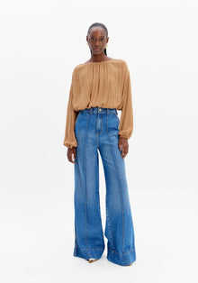  Blusa Crop Franzida LANÇA PERFUME