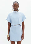 Blusa Cropped Cristais LANÇA PERFUME