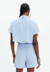 Blusa Cropped Cristais LANÇA PERFUME