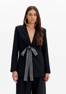  Blazer Laço strass LANÇA PERFUME