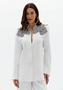  Blazer Alfaiataria C/ Aplicação LANÇA PERFUME