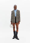 Blazer Over Animal Print LANÇA PERFUME