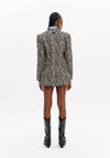 Blazer Over Animal Print LANÇA PERFUME