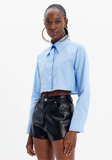  Camisa Cropped  Bordado LANÇA PERFUME