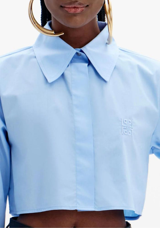 Camisa Cropped  Bordado LANÇA PERFUME