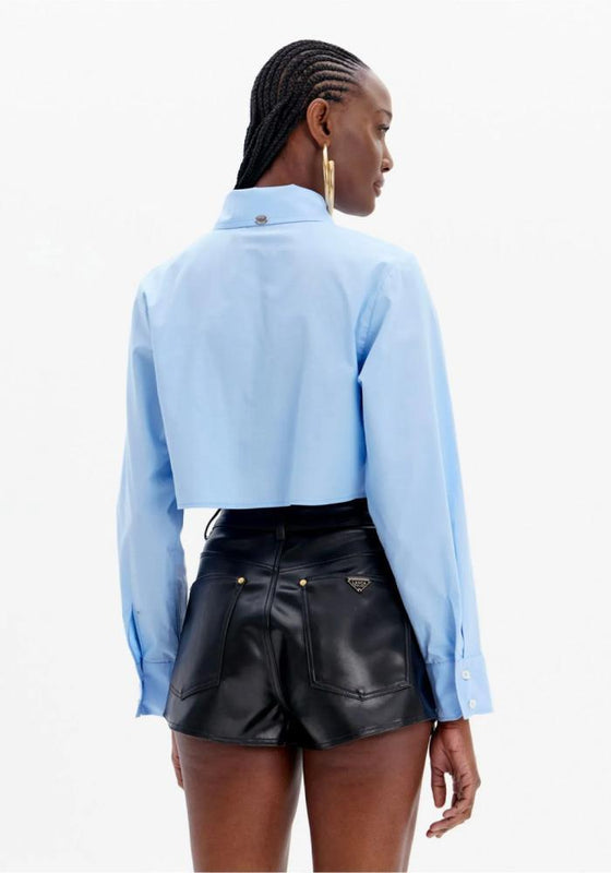 Camisa Cropped  Bordado LANÇA PERFUME