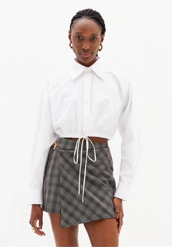 Camisa Cropped Over LANÇA PERFUME