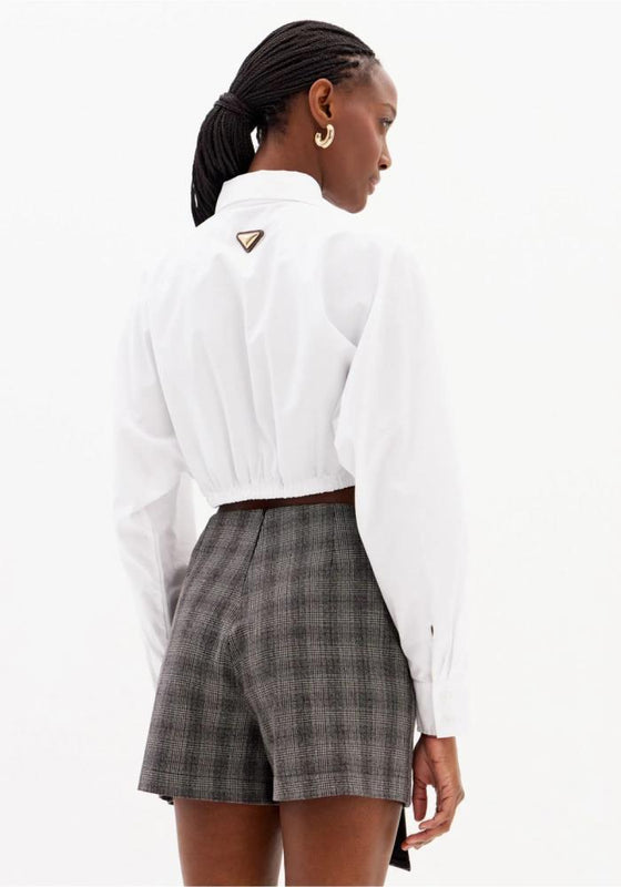 Camisa Cropped Over LANÇA PERFUME