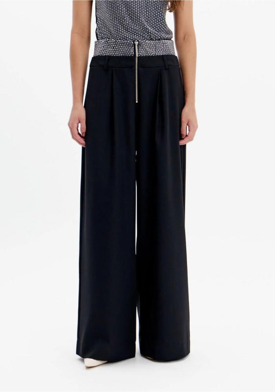 Calça Alfaiataria Cós Strass LANÇA PERFUMe