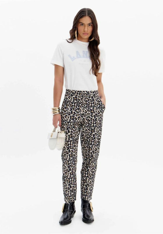 Calça Carrot Animal Print LANÇA PERFUME