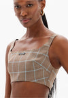 Top Cropped Xadrez LANÇA PERFUME