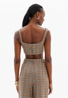 Top Cropped Xadrez LANÇA PERFUME