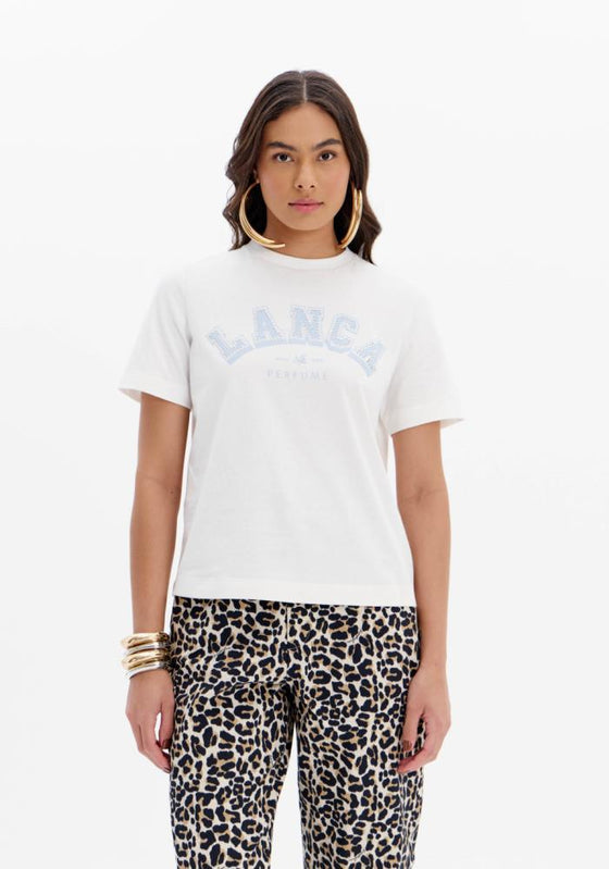 T-shirt  Estampa e Aplicações LANÇA PERFUME