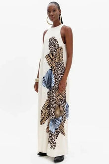  Vestido Longo Halter LANÇA PERFUME