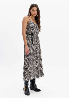  Vestido Sleep Animal Print LANÇA PERFUME