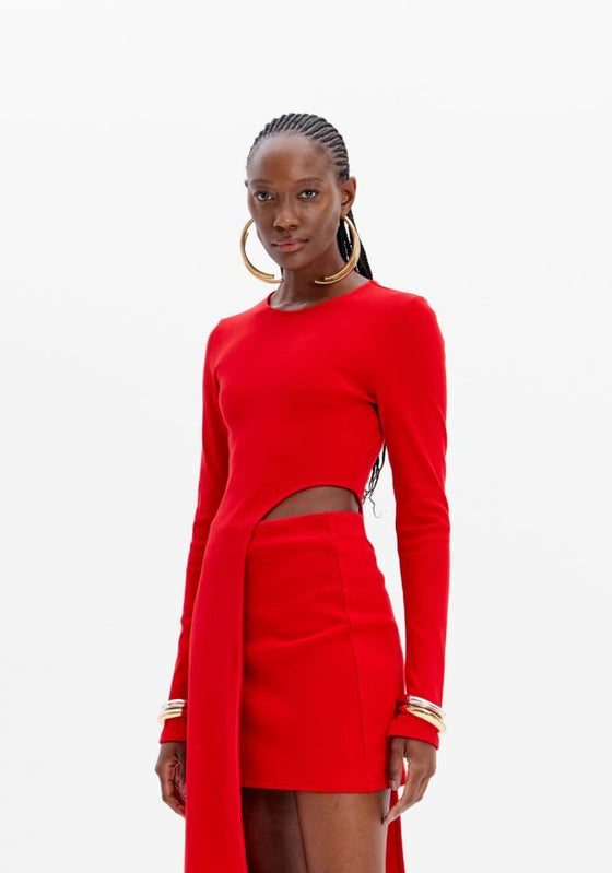 Vestido Assimétrico LANÇA PERFUME