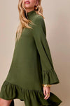 Vestido com Folho LANÇA PERFUME