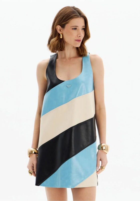 Vestido Curto Mosaico LANÇA PERFUME