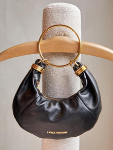 Clutch com Argolas Metal LANÇA PERFUME
