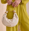 Clutch com Argolas Metal LANÇA PERFUME