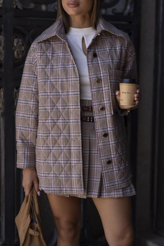 Casaco Camiseiro Xadrez SAHOCO