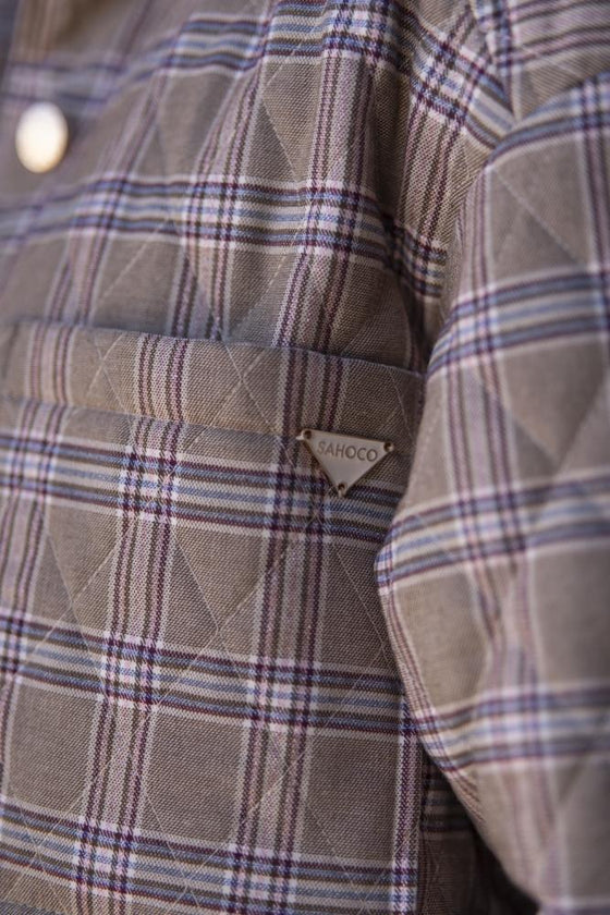 Casaco Camiseiro Xadrez SAHOCO