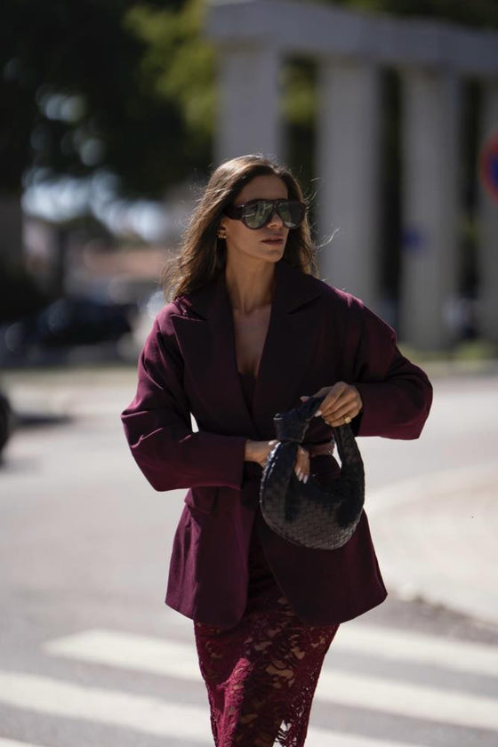 Blazer Estruturado c/ Cinto SAHOCO