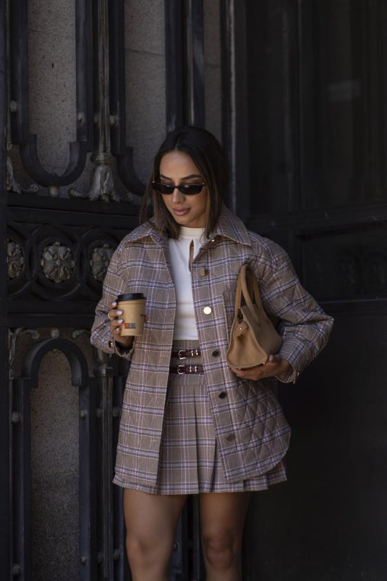 Saia em Padrão Xadrez SAHOCO