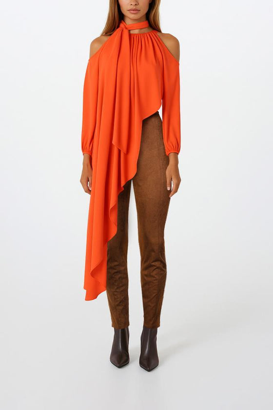 Calça Legging Efeito Suede SAHOCO