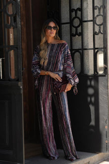  Calça Larga Veludo Canelado SAHOCO