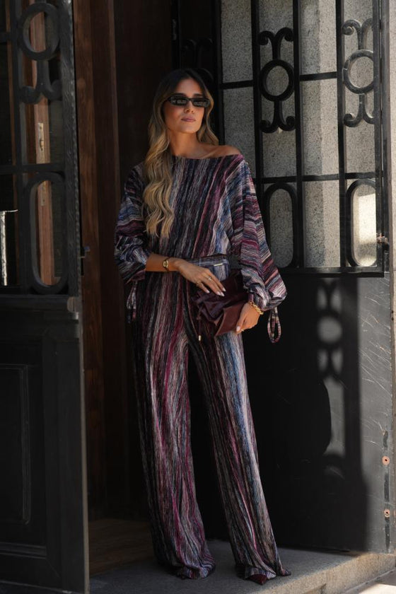 Calça Larga Veludo Canelado SAHOCO