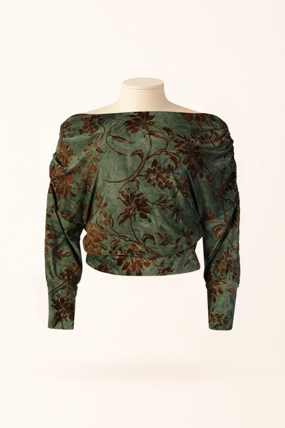 Camisola Veludo Devoré SAHOCO